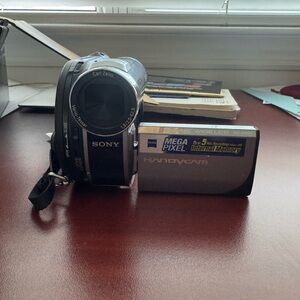 Sony Handycam Camcorder - Silver and Black